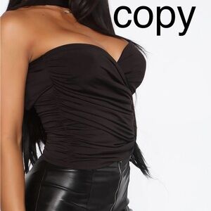 🔥2/$20🔥NWT Black convertible top size large